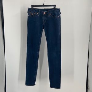 True religion low rise skinny jeans